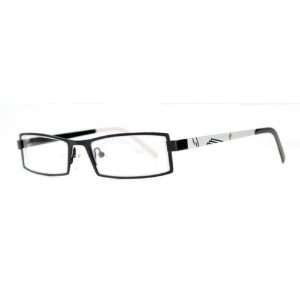   Eyeglass Frame for Men and Women (Black/White) 