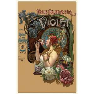  Parfumerie Violet Poster