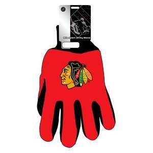   9960693644 Chicago Blackhawks Two Tone Gloves