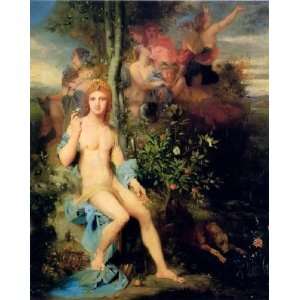   name Apollo and the Nine Muses, by Moreau Gustave