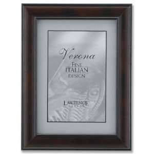  Walnut Brown Wood Picture Frame Dome Design Bordered In Black 