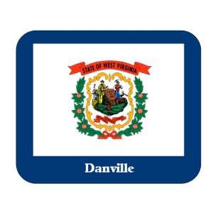  US State Flag   Danville, West Virginia (WV) Mouse Pad 