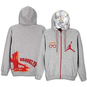  Jordan Lifestyle Mens Brooklyn Fleece Jacket Sports 