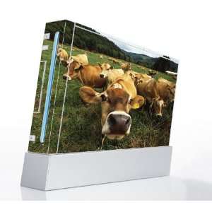 Happy Cows Decorative Protector Skin Decal Sticker for Nintendo Wii 