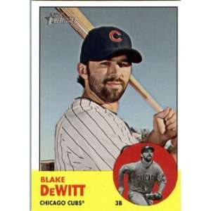  2012 Topps Heritage 384 Blake DeWitt   Chicago Cubs 