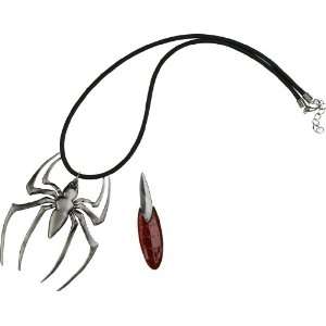   Necklace Spider with Hidden Knife (3.5 Inch)