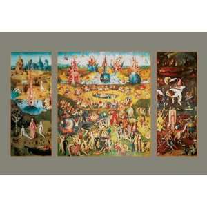  The Garden of Earthly Delights 12x18 Giclee on canvas 