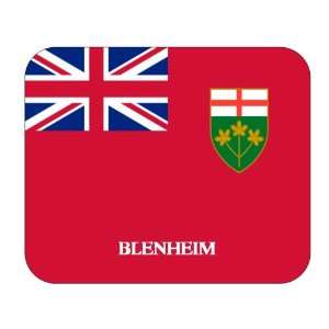  Canadian Province   Ontario, Blenheim Mouse Pad 