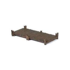  25mm European Buildings Wooden Jetty (2) Toys & Games