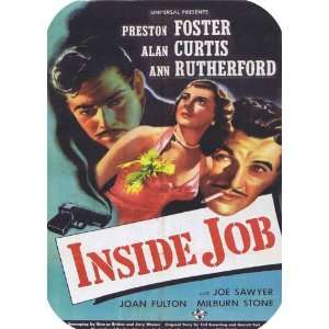  Inside Job Vintage Movie MOUSE PAD