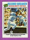 1977 Topps #231 George Brett Hall of Fame Kansas City R
