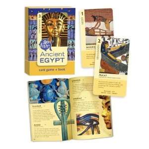  Go Fish Cards and Book Ancient Egypt Toys & Games