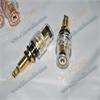   Long Gold Plated Copper Speaker cable Binding post for audio amp