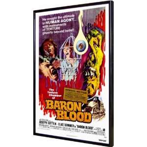  Baron Blood 11x17 Framed Poster
