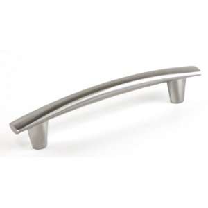 Bridge 6 1/2 Inch Stainless Steel Finish Cabinet Bar Pull with 5 Hole 