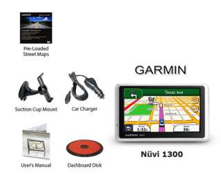 Garmin nuvi 1300 4.3 Wide Automotive GPS Receiver FM Traffic 