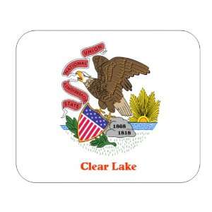  US State Flag   Clear Lake, Illinois (IL) Mouse Pad 