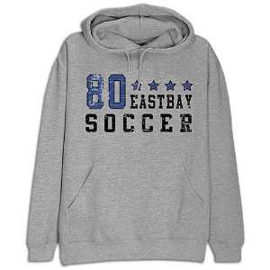   Mens 80  Soccer Hoody ( sz. L, Grey 