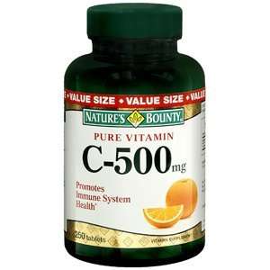 NATURES BOUNTY VIT C 500MG 1474 250TB by NATURES BOUNTY 