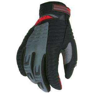   Fly Racing Switch Race Gloves   2009   Large/Black/Steel Automotive