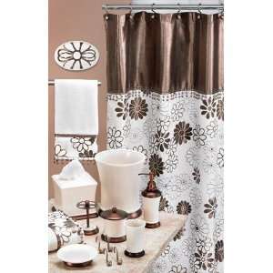  Phoenix Beige & Copper Shower Curtain
