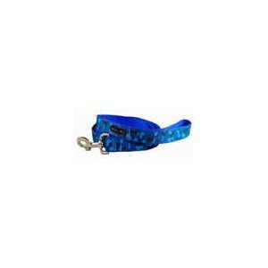  Walk E Woo Camouflage 2 Blue   Thin Leash 5 Feet x 5/8 