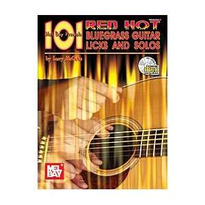  101 Red Hot Bluegrass Guitar Licks and Solos Book/CD Set 