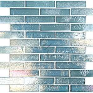  Arctic Blue 1 x 4 Blue Recycled Vision Glass Glossy Glas 