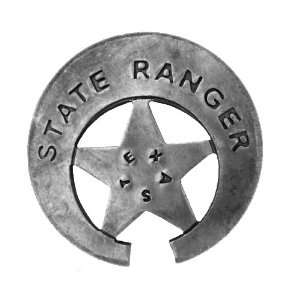   Denix Old West Era Texas State Ranger Replica Badge