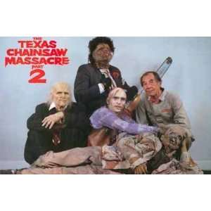  Texas Chainsaw Massacre 2 Original 1986 22x30 Poster
