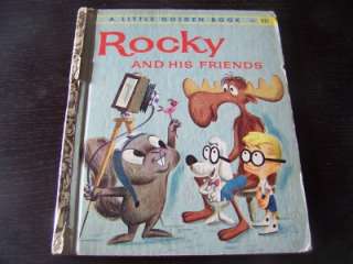 Vintage Rocky and his Friends Little Golden Book 1960  