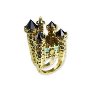  Disney Couture Icon Magic Castle 3D Oversized Ring   Size 
