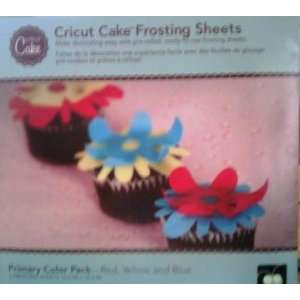   Cake Frosting Sheets   Primary Color Pack Arts, Crafts & Sewing