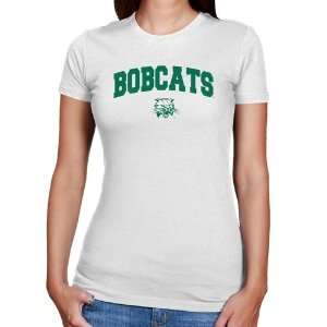  Ohio Bobcat Shirt  Ohio Bobcats Ladies White Logo Arch 