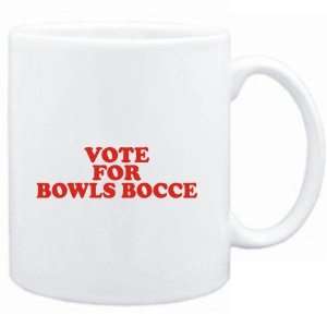    Mug White  VOTE FOR Bowls Bocce  Sports