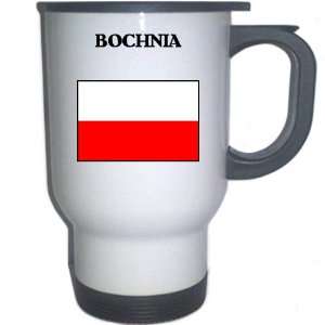  Poland   BOCHNIA White Stainless Steel Mug Everything 
