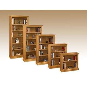   Monticello Bookcase in Natural Cherry Height 36 Furniture & Decor