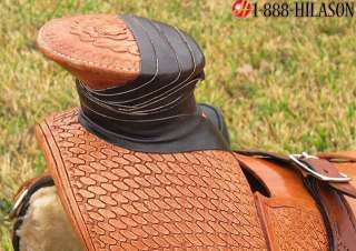 The Bucking Rolls comes with the saddle but Are not Yet Attached To 
