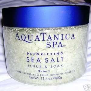 Bath & Body Works Aquatanica Spa Detoxifying Sea Salt Scrub & Soak 2 