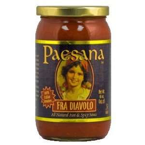Paesana Fra Diavolo All Natural Hot & Spicy Sauce 16 oz.