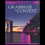 Grammar in Context  3b 5TH Edition, Sandra N. Elbaum (9781424080939 