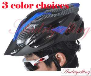 Bicycle Bike Adult Men Women Helmet Three Carbon colour  