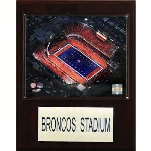  NCAA Football Bronco Stadium Plaque