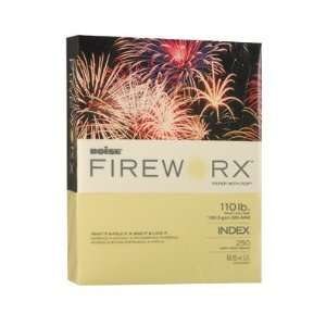  Fireworx Colored Paper, 8 1/2 x 11, 110 lb Index 