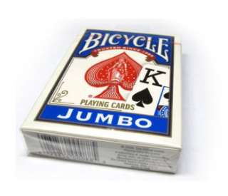 Bicycle Jumbo Playing Cards Blue Deck  