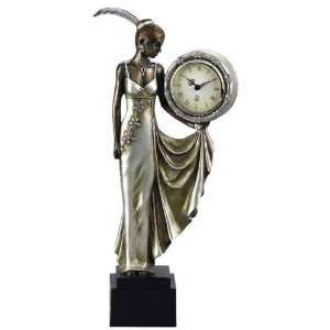  18 High Timeless Appeal Figurine with Clock