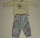   France Boy 9m 71cm Thick 2PC Shirt & Pants Outfit Teddy Bear Detail