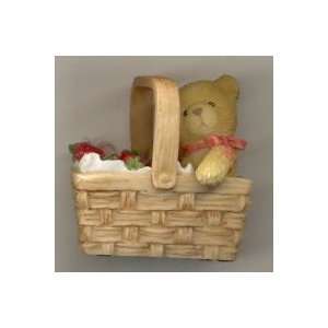  Cherished Teddies Tiny Treasured Teddies Bear In Basket 
