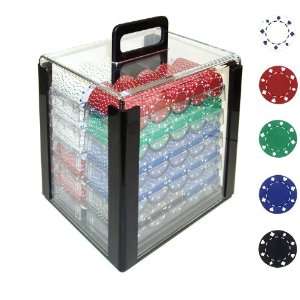  11.5g SUITED Design Poker Chips in Acrylic Carrier 