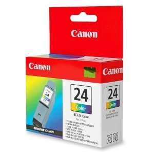 New Canon BCI 24C Color Ink Cartridge Inkjet Print Technology 1 Each 